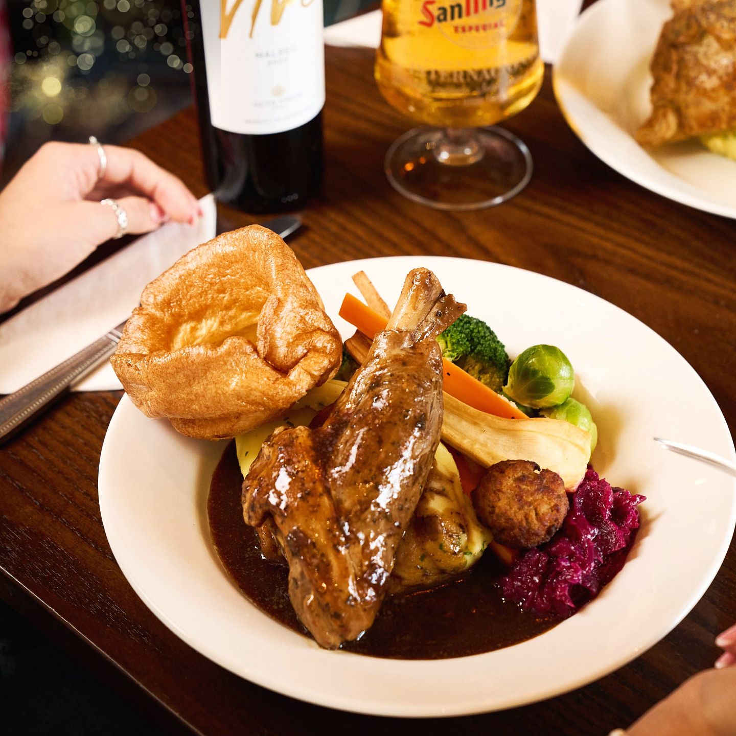 Christmas Day Lunch, Dinner & Dining at The Farriers Arms in Spencers Wood