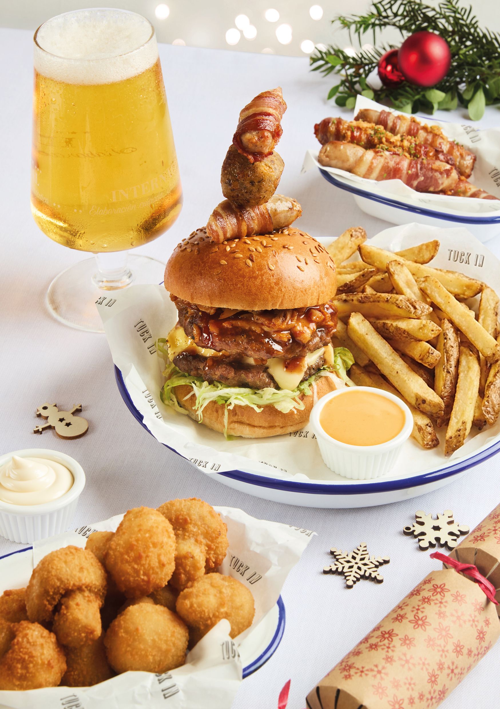 Festive Lunch & Dinner at The Farriers Arms in Spencers Wood